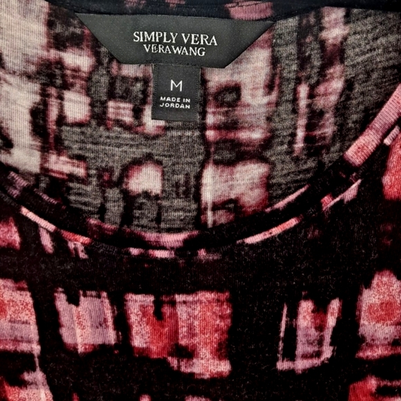 🩵 2/$25 🩵Simply Vera Super Soft Rayon Tee Size Medium - Picture 2 of 8